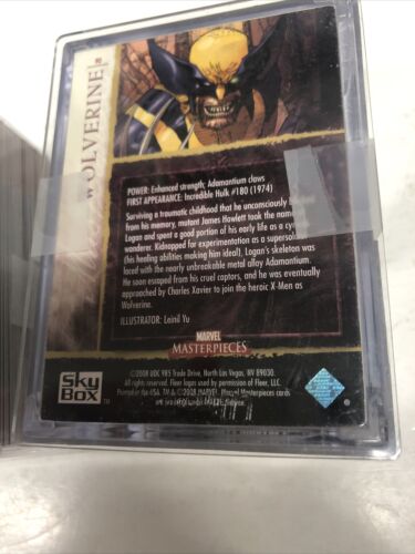 Marvel Masterpieces Fantastic 4 Movie Trading Cards Set 2