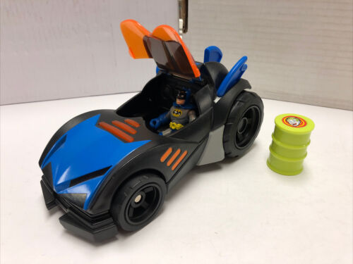 Batman Fisher Price Dc Super Friends Imaginext With 2 Barrels