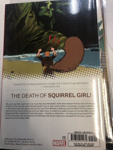 The Unbeatable Squirrel Girl Life Is Too Short Vol.10(2019)Marvel TPB SC N.Charm