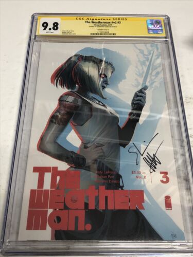 The Weatherman #v2 (2019) #3 (CGC 9.8 SS) Signed Stephanie Hans Variant Cover C