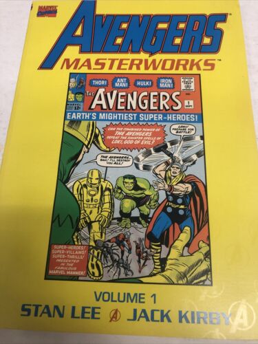 Avengers Masterworks Vol.1 (1993) Marvel SC Stan Lee