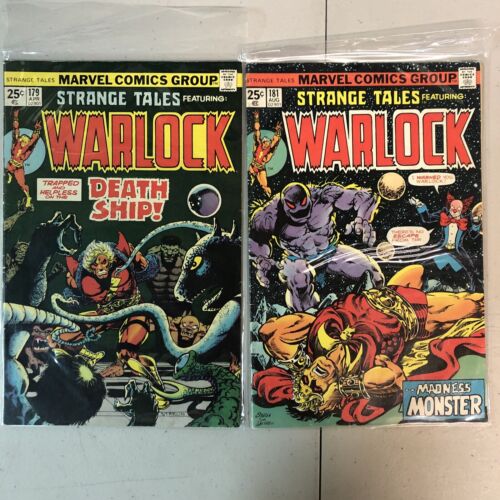 Strange Tales Ft Warlock (1975) 178(G),179,181 + Warlock