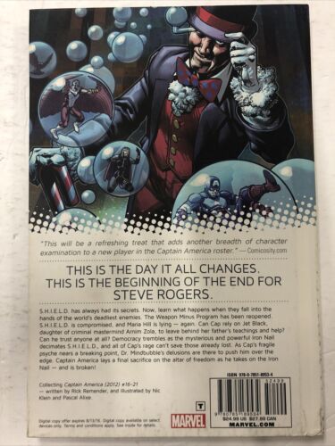 Captain America Vol.4 (2014) Marvel TPB HC Rick Remender