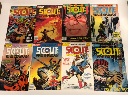 Scout War Shaman (1988)1-16 + Handbook missing 3 ~ Eclipse Comics|Timothy Truman