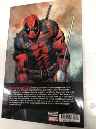 Deadpool Bad Blood (2022) Marvel TPB SC Rob Liefeld