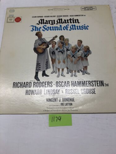 The sound Of Music Original Broadway Cast Vinyl LP Album