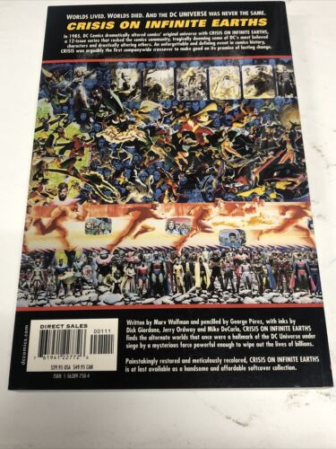 Crisis On Infinite Earths  (2000) TPB SC Marv Wolfman