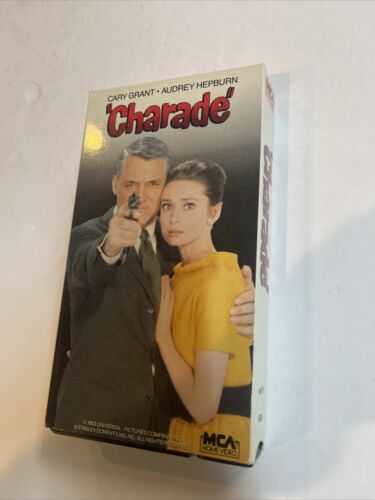 Charade (VHS 1981) Gary Grant • Audrey Hepburn | MCA Home Video