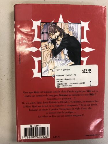 Vampire knight t09 (2008) Panini Manga (French)