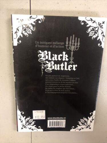 Black Butler Vol.6 French