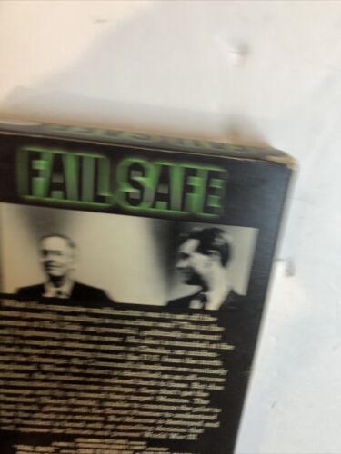 Fail-Safe (VHS) Henry Fonda • Dan O’Herlihy • Walter Matthau | Columbia Pictures