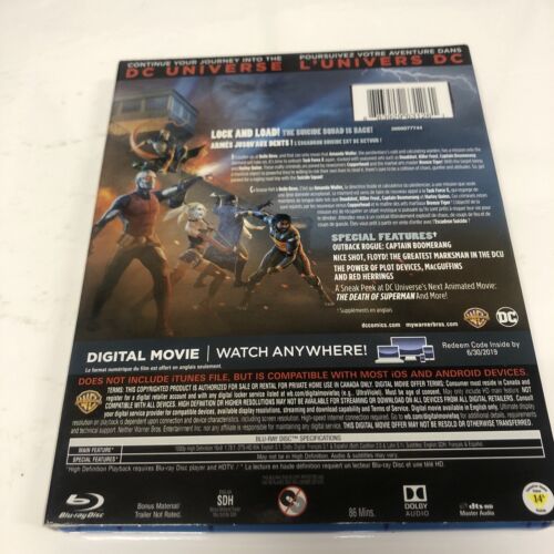 DCU: Suicide Squad: Hell to Pay (2019) Blu-ray/DVD • 2-disc Set • DC Universe