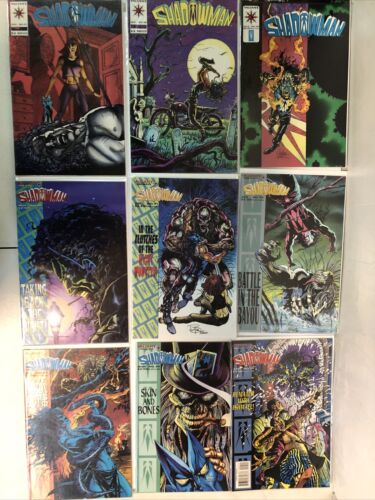 Shadowman (1994) Starter Consequential Set # 0-1-43 & Yearbook # 1 (VF/NM)