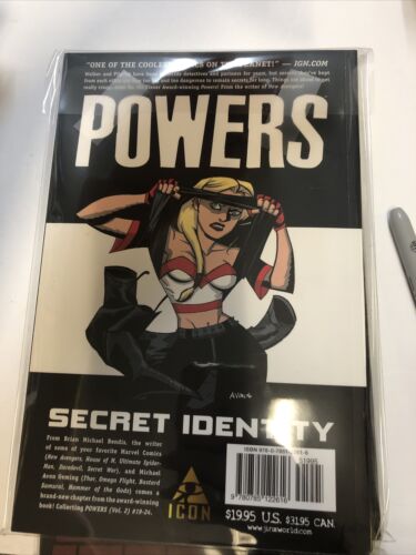 Powers Vol.11 : Secret Identity (2008) Icon TPB SC Brian Bendis