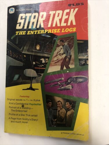 Star Trek The Enterprise Logs (1970) Golden Press TPB SC