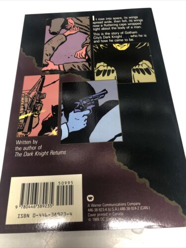 Batman Year One (1988) DC Comics TPB SC Frank Miller