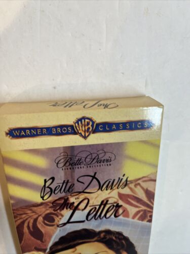 Bette Davis In The Letter (VHS 1991) Warner Bros | Herbert Marshall