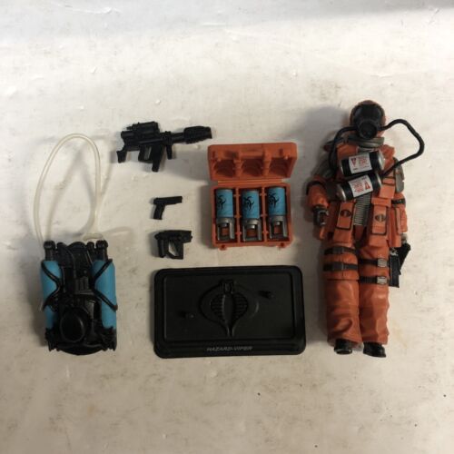 2011 HAZARD VIPER (V1) Toxin Specialist G.I. Joe Complete Mint