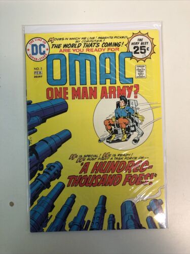 OMAC One Man Army (1974) Complete Set