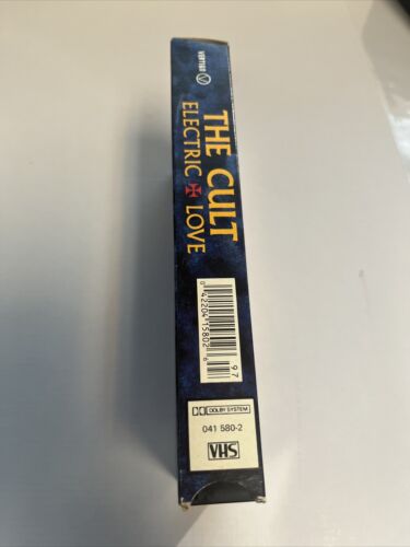 The Cult VHS Electric Love | Polygram | She Sells Sanctuary Rain Revolution 30mi