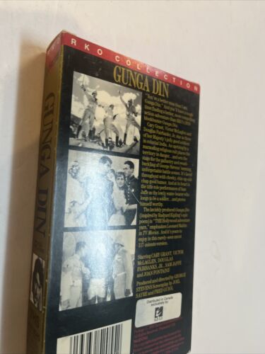 Gunga Din (VHS)  lCary Grant • Douglas Fairbanks, Jr  | RKO Collection