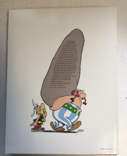 Asterix 9 Books Lot  (Soft Cover ) English  !  in spain in belgium in corsica