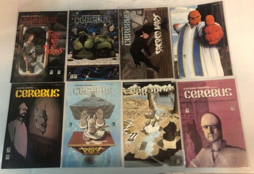 Cerebus Aardvark Vanaheim (1983)# 52-87(F-VF)Consequential Set + Cerebus Jam # 1