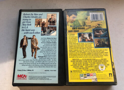 Midnight Run & White River Bundle (VHS)