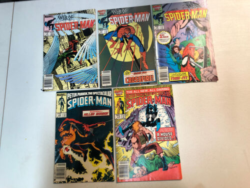 Various Marvel Titles Canadian Newsstand Editions Lot Set 40 books Spider-Man