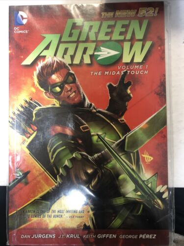 Green Arrow Vol.1: The Midas Touch (2012) Dc Comics TPB SC J.T. Kirk