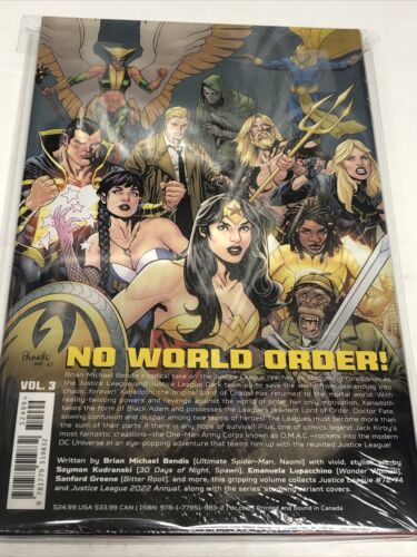 Justice League:Leagues Of  Chaos (2023) DC Comics  HC Bendis