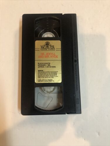 Dr. Jekyll and Mr. Hyde (VHS, 1991) Spencer Tracy • Ingrid Bergman • Lana Turner