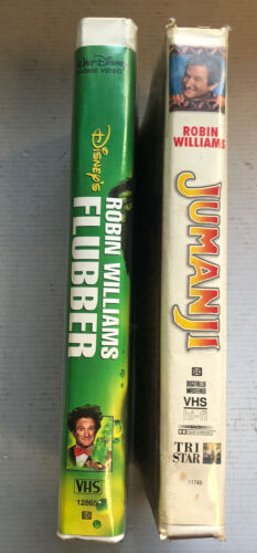 Jumanji & Flubber(Robin Williams Bundle (VHS)