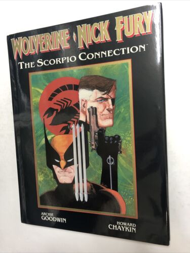 Wolverine Nick Fury The Scorpio Connection (1989) Marvel  Archie Goodwin HC