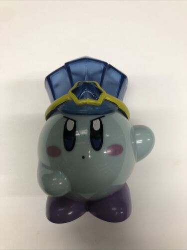 Kirby • Ice Power • Pull Back Wendys Toy Figure 3.5" • Nintendo Works • Toy