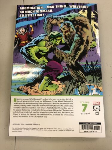 The Incredible Hulk And Now The Wolverine  (2022) Marvel  TPB SC