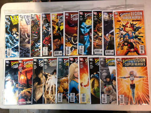 Legion Of Super-Heroes (2005) #1-49 (VF/NM) Near Complete Run Set DC NO #50