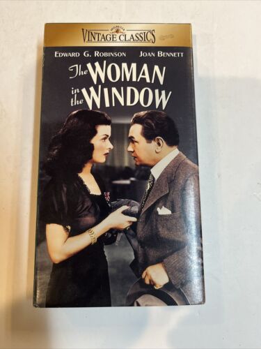 The Woman in the Window (VHS 1996) Edward G. Robinson  • Joan Bennett