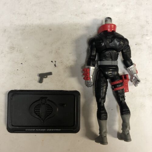 2008 Hasbro G.I. Joe 25th Anniversary DESTRO v18 Action Figure Complete Mint