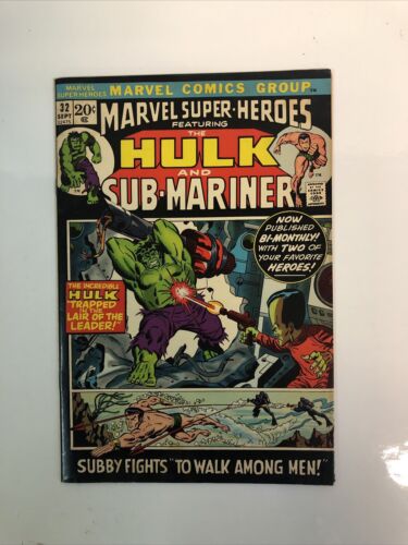 Hulk And The Sub-Mariner (1972) Consequential Set