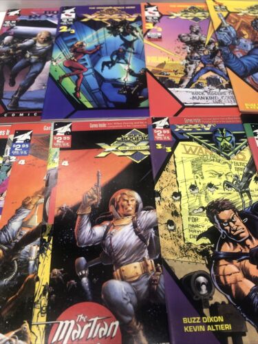 Buck Rogers (1990) Set Issues # 1-9 • Missing Issue # 5 • TSR Inc • Buzz Dixon