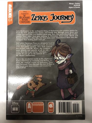 Zero's Journey : The Nightmare Before Christmas (2019) TPB Vol