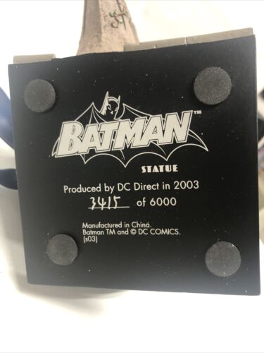 Batman Jim Lee hand painted Cold Cast Porcelain statue 3415 of 6000 New MIB Rare