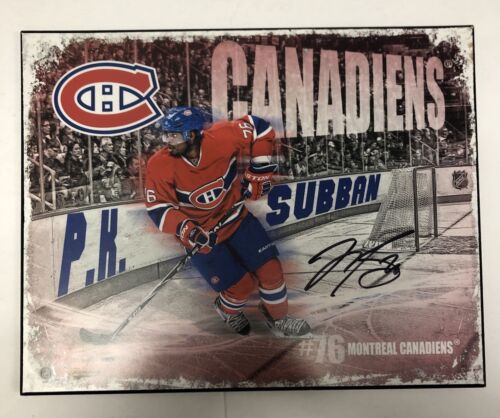 P.k. Subban • Signed Print  •