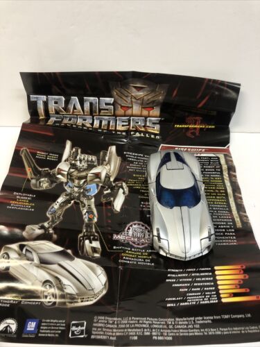 Transformers Revenge Of The Fallen Sideswipe(2008) Complete Mint w/instructions