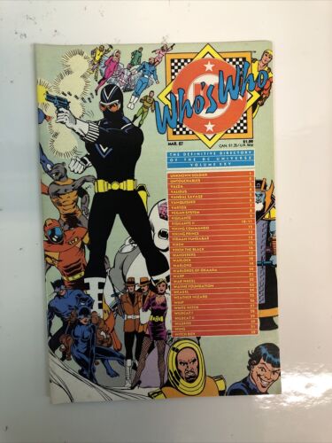 Who’s Who (1985) Consequential Set (V1-2-3) Total Of 35 Issues (F/VF) DC Comics