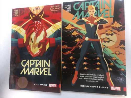 Captain Marvel Vol.1-2 (2017) Marvel TPB SC Anka