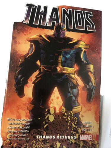 Thanos Vol.1 Thanos Return (2017) Marvel TPB SC Jeff Lemire