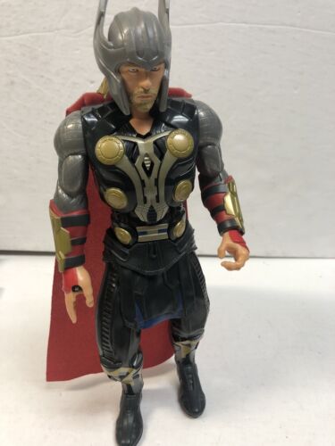 Marvel THOR The Mighty Avenger  Action Figure w/ Hammer - 10” Hasbro 2012