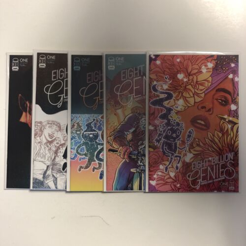 Eight Billion Genies (2022) A Lot Of 5 Books ( NM+) Image Comics | Set